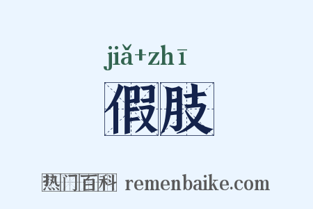 假肢是什么意思的图片